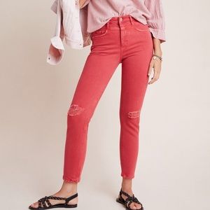 Anthropologie Pilcro Ultra High-Rise Slim Jeans